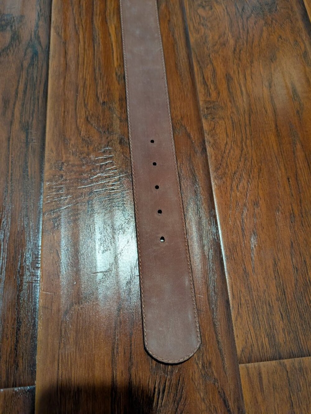 Banana Republic wide leather belt - Picture 7 of 13